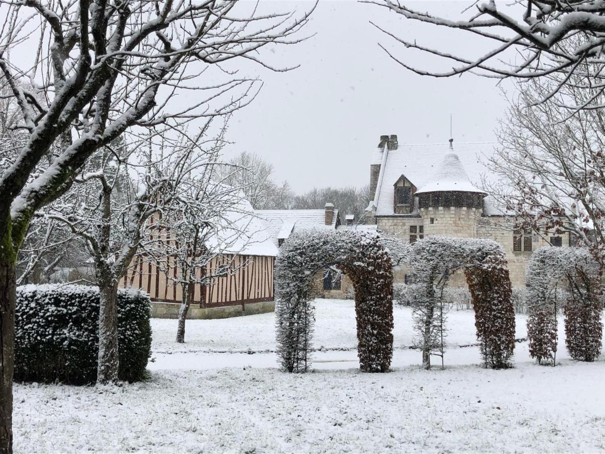 Saint-Martin-de-BoschervilleManoir De L'Aumonerie别墅 外观 照片